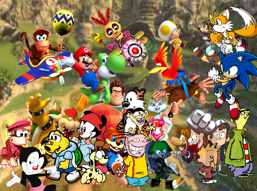 My new Desktop Background by ClassicKazooie on DeviantArt