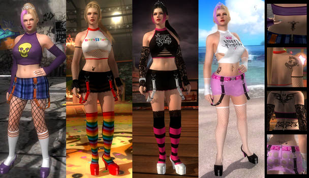 DOA5LR mod: Rachel Back Alley Princess