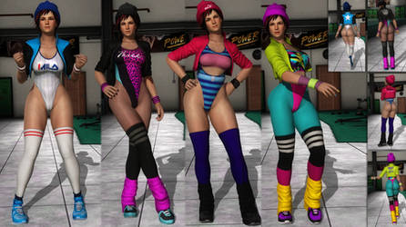 Doa5 Female Characters On Streetmodders Deviantart