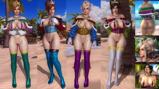 DOA5LR mod: Helena Flirty Incense Queen