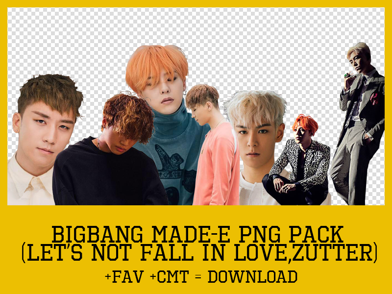 Bigbang Made E Png Pack By Rainietone On Deviantart