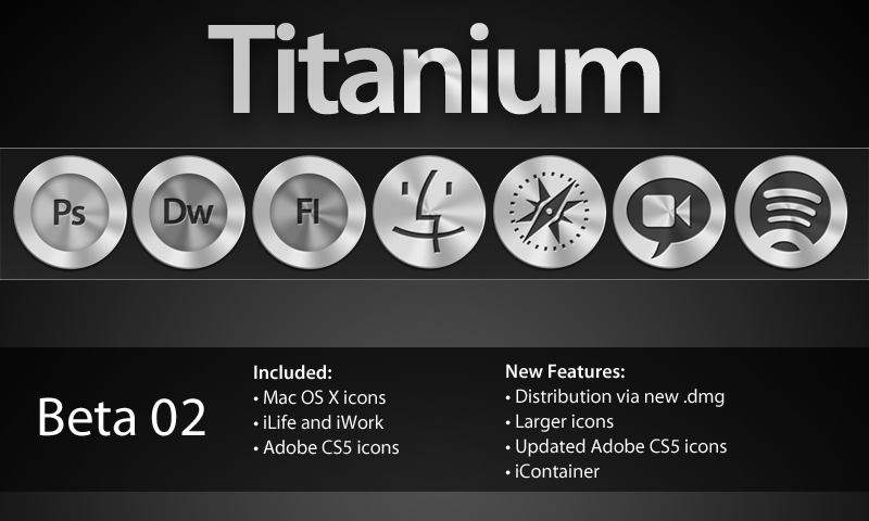 Titanium Icon Set - Beta 2