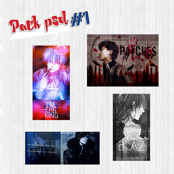 Pack PSD #1 by Kouhen on DeviantArt