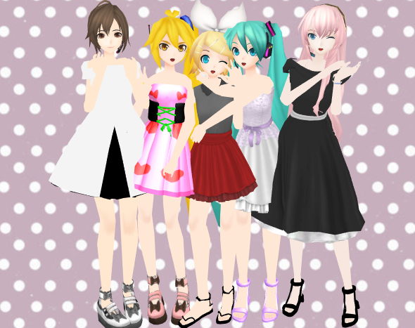 Model Meiko Neru Rin Miku Luka 2nd MMD DL by Yuu2002 on DeviantArt