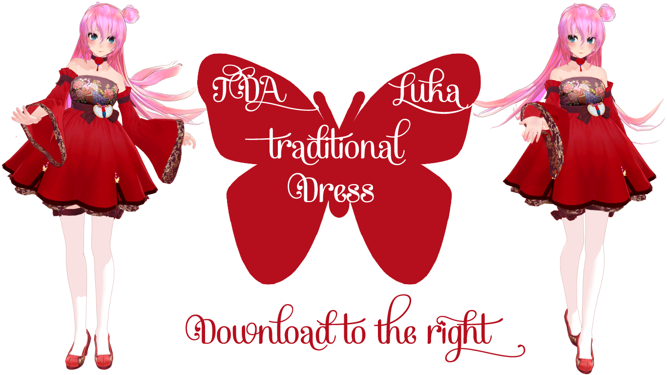 TDA Luka traditional dress Download [MMD] by Yuu2002 on DeviantArt