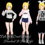 TDA Rin Casual Pack 1 Download [MMD]
