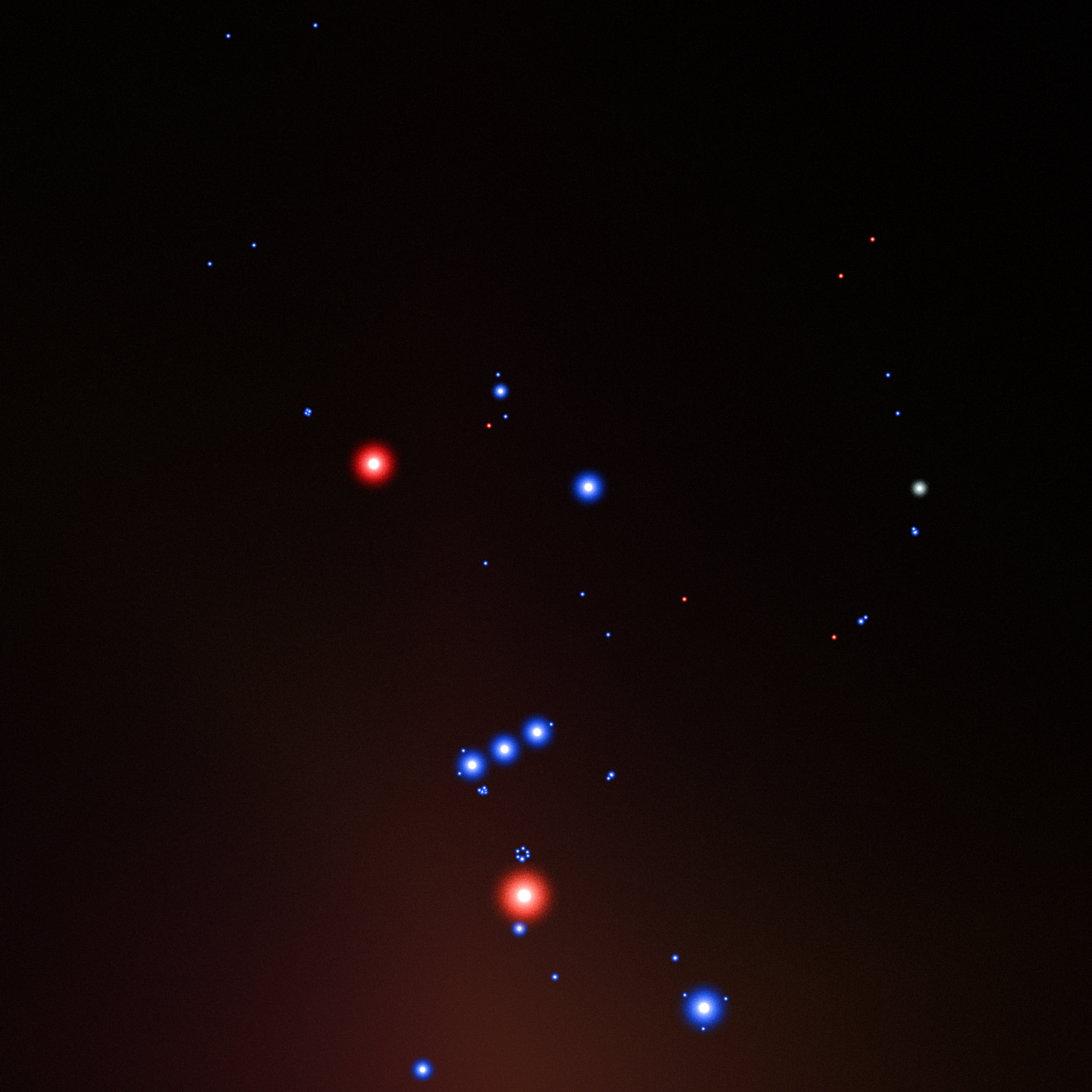 Orion Constellation Hyper PNG