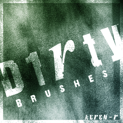 Dirty brushes ...