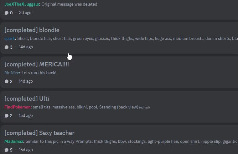 FREE REQUESTS on my Discord by poisenbery on DeviantArt