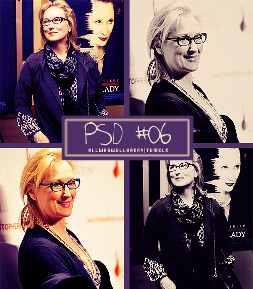 Meryl Streep PSD