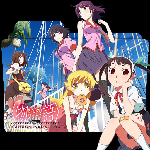 Wallpaper Monogatari Series Second Season Icon Folder By Thiagolxxx On For iPhone Free