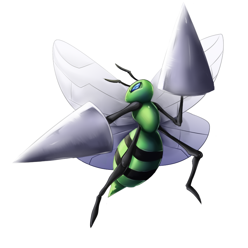 Gotta Draw em All Shiny Beedrill by MadRevolution on DeviantArt