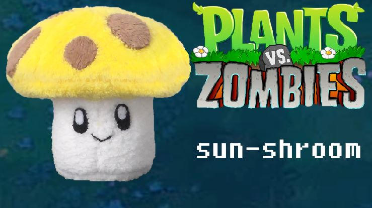 sun shroom plush