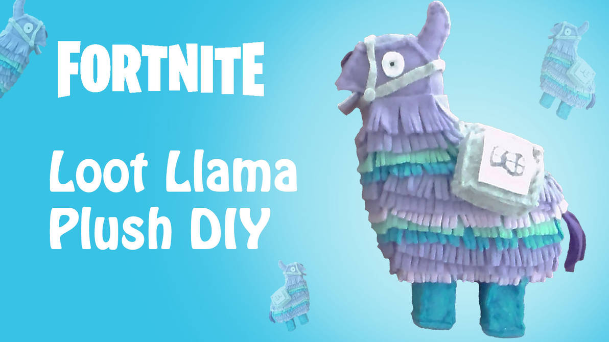 Fortnite Loot Llama Plush By Allkahestry On Deviantart - fortnite loot llama plush by allkahestry