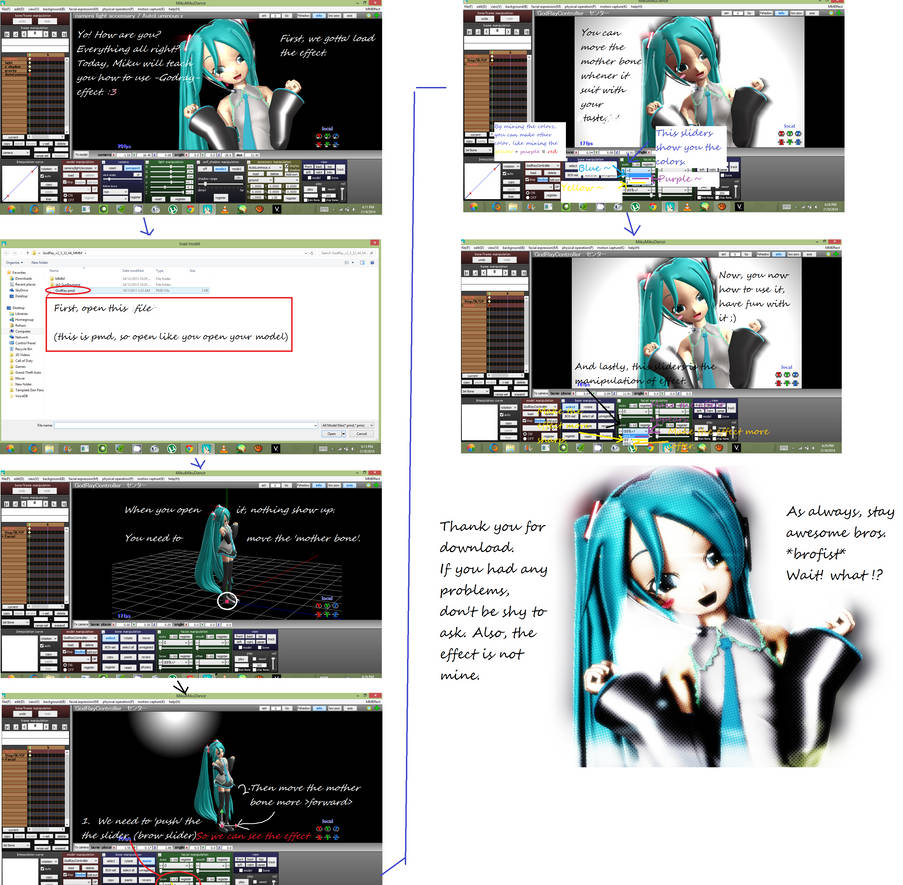 Mmd Mme Godray Effect Tutorial By Hajaribrahim23 On Deviantart