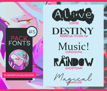 PACK FONTS! #05