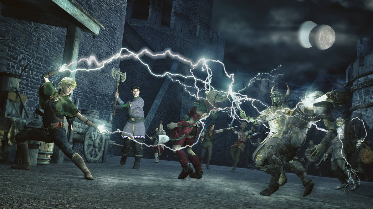 Chain Lightning by jmb200960 on DeviantArt