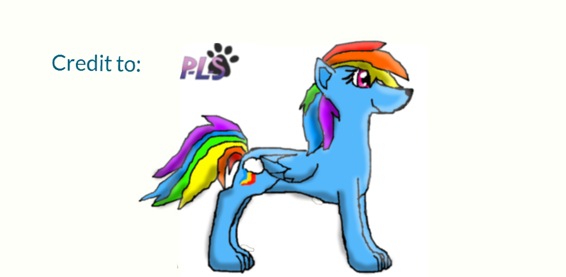 Rainbow Dash ( Dog Version ) by Shadymist122 on DeviantArt