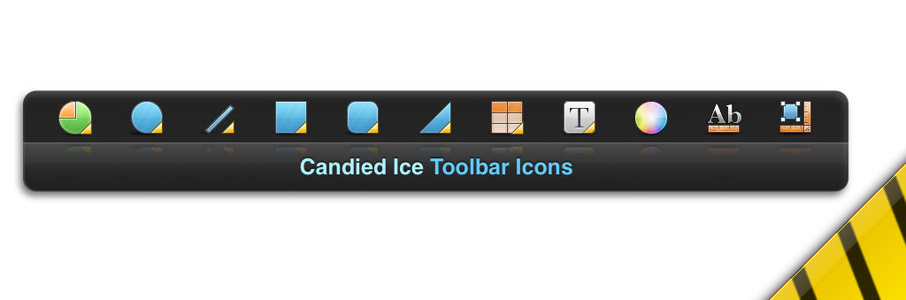 Candied Ice Toolbar Icon Set