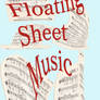 Floating Sheet Music - 5 Pack