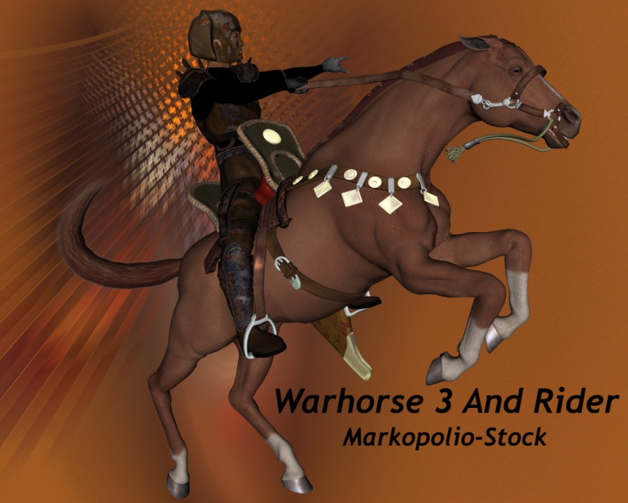 War Horse 3 + Rider -Dec08, 07