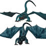 Dragon Blue Pair