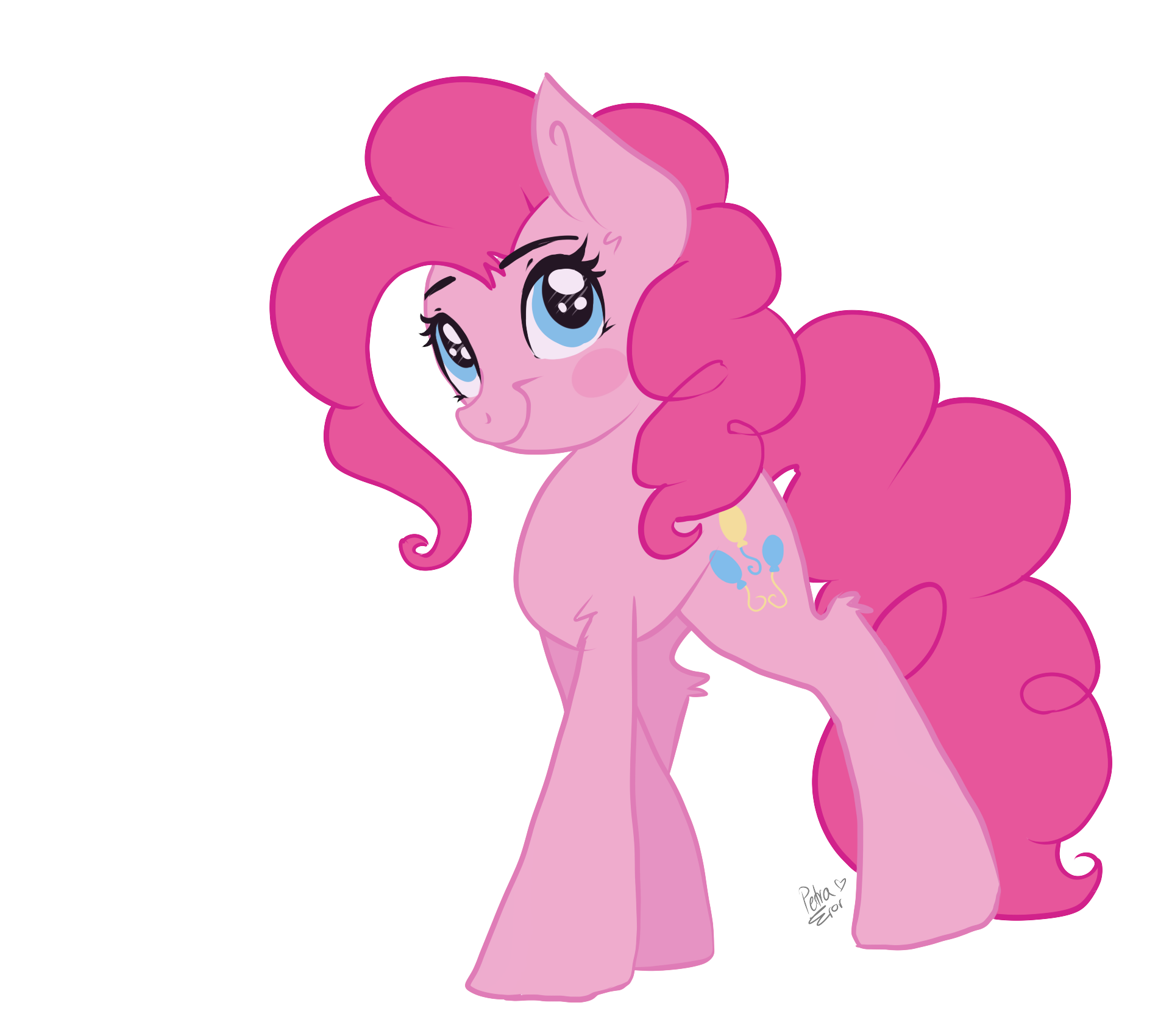 How To Draw Pinkie Pie Step By Step For Kids
