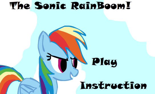 The Sonic Rainboom Game