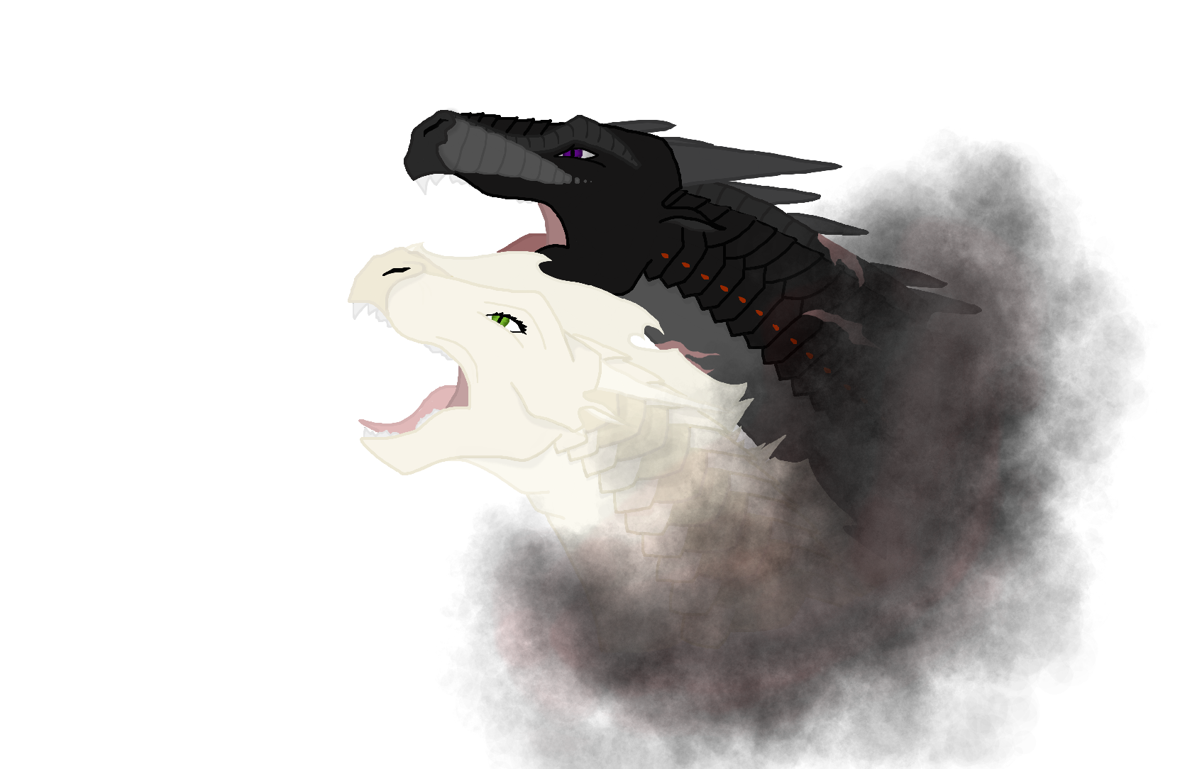 Lavaswimmer and Rattlesnake by Shallowpond on DeviantArt