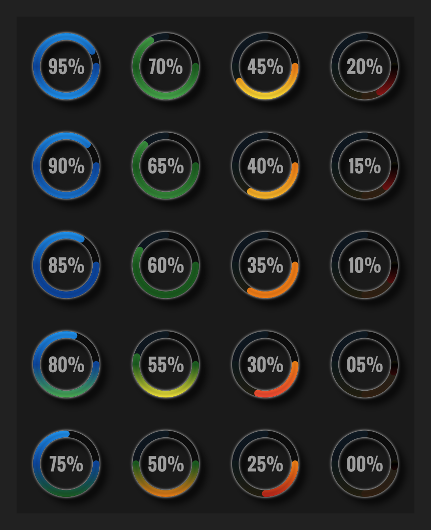 Progress Ring Animation by nurwijayadi