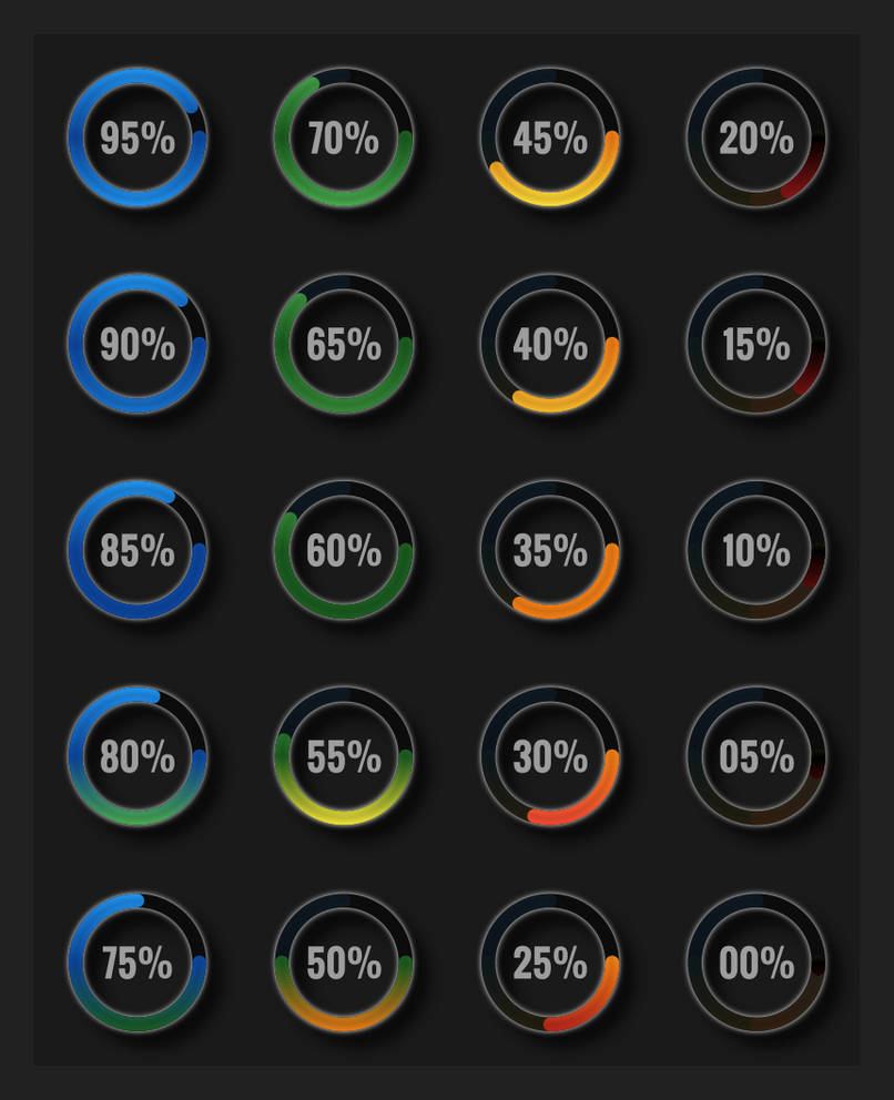 Progress Ring Animation by nurwijayadi