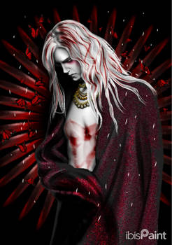 In Need Of A Bloodflower - Drawing Process