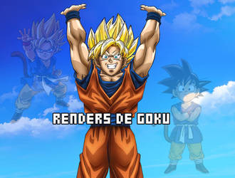 Renders de Goku