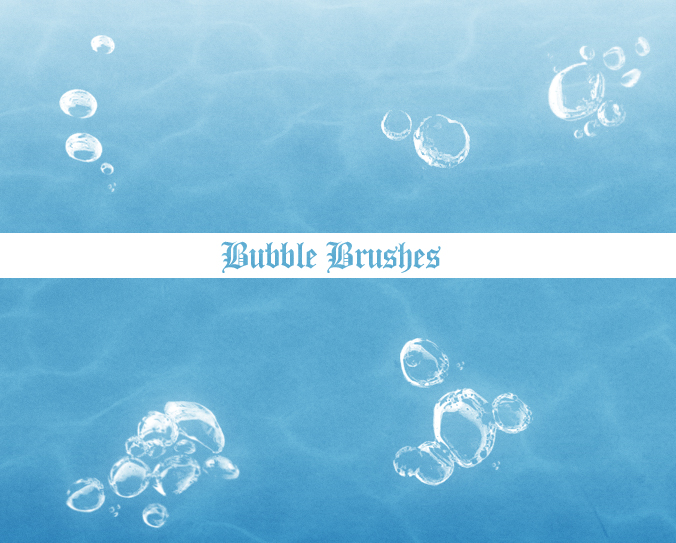 Bubble brushes