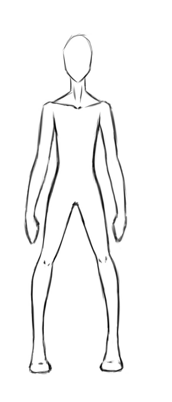 How to Draw Anime Body with Tutorial for Drawing Male Manga Bodies  How to  Draw Step by Step Drawing Tutorials