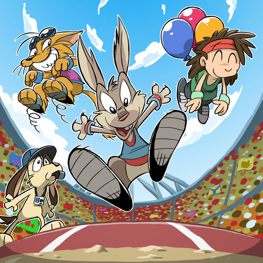 Pop, Spring and a Jump by ToonReel001 on DeviantArt