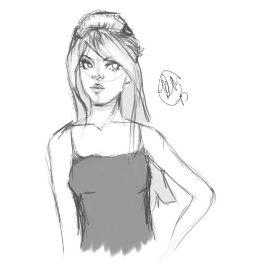 Hannah Rylee Drawing Hannah by brandymarie87 on DeviantArt