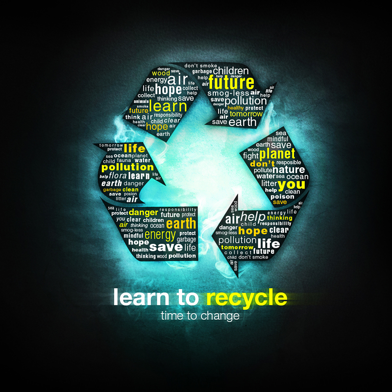 Learn to recycle wallpaper by madazulu on DeviantArt