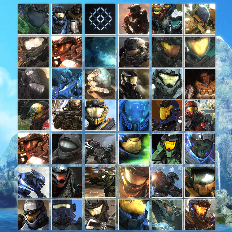 100 Avatars Halo Reach