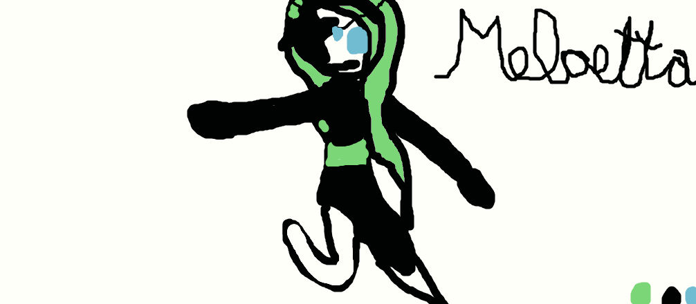Meloetta Redraw by Avakawaii on DeviantArt