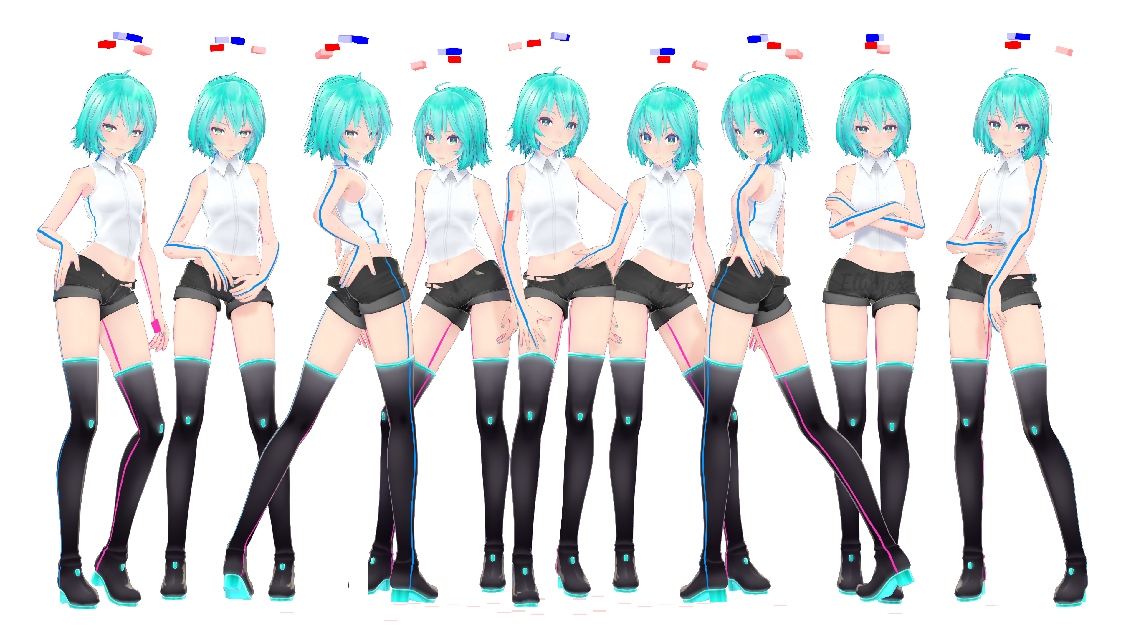 [Download] Group Pose Pack #2 by Ellyncx on DeviantArt