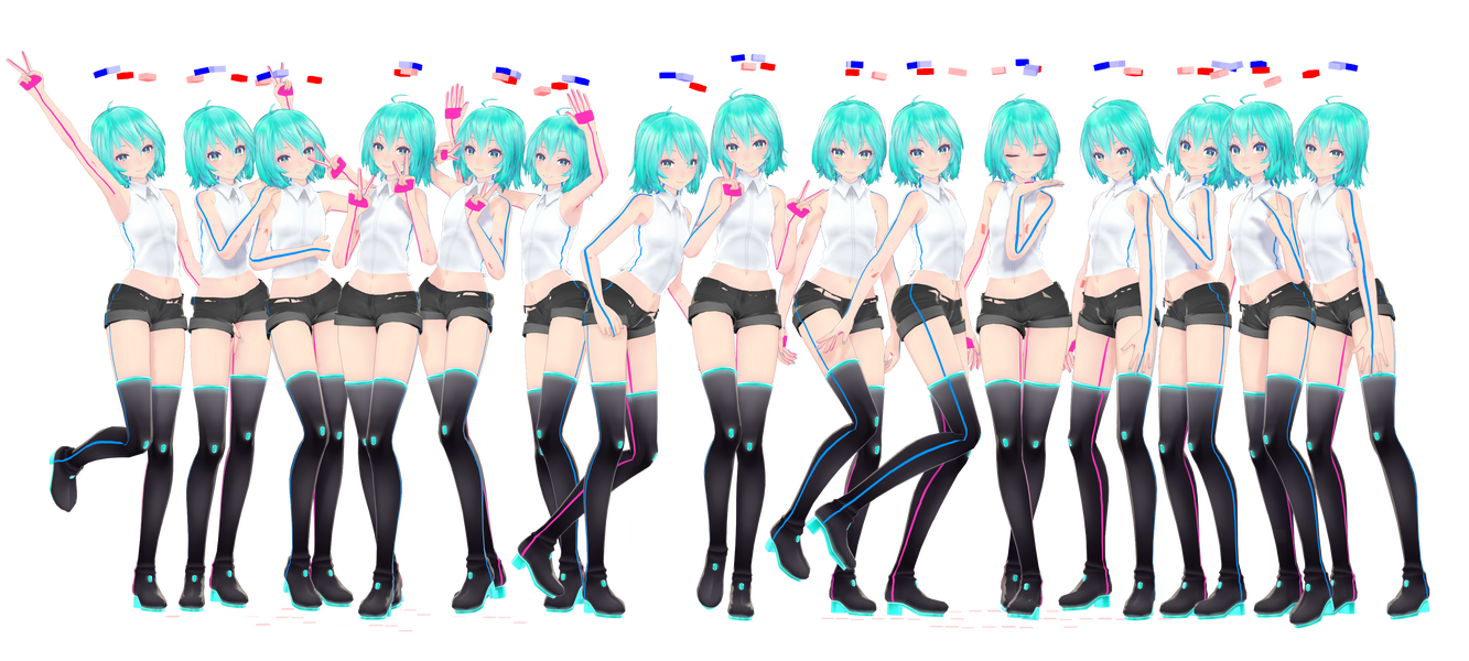 [Download] Group Pose Pack #4 by Ellyncx on DeviantArt