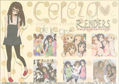 Pack de Renders K-on