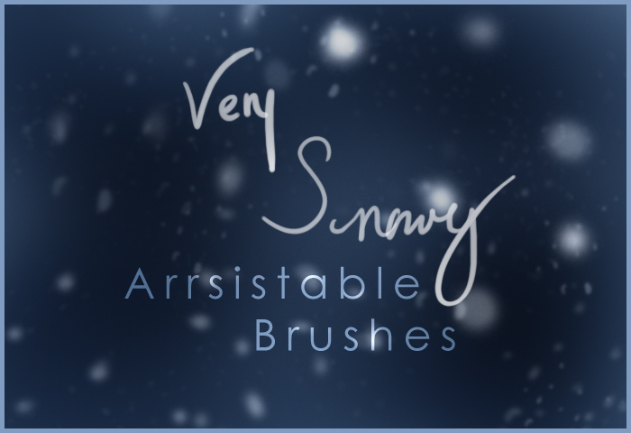Very Snowy Brushes