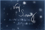 Very Snowy Brushes by arrsistable