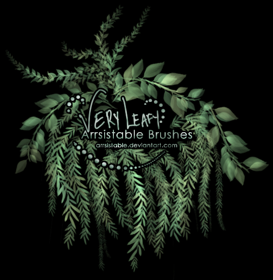 Very Leafy Brushes