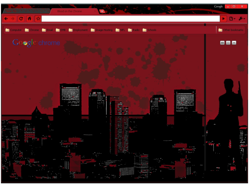 Blood on the Chrome Theme