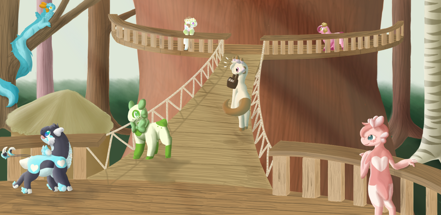 Daytime Stroll YCH *CLOSED* by ThunderCreates on DeviantArt