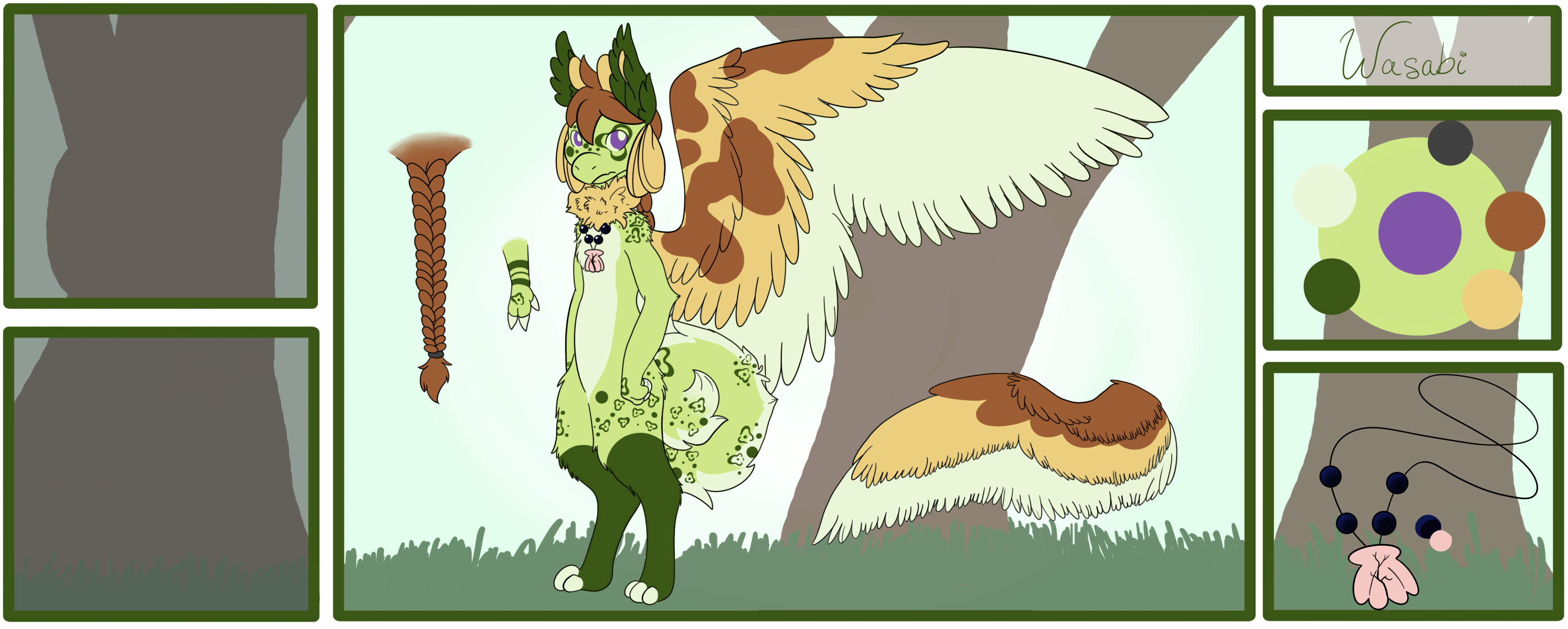 [Devidaes] Reference Sheet: Wasabi by ThunderCreates on DeviantArt