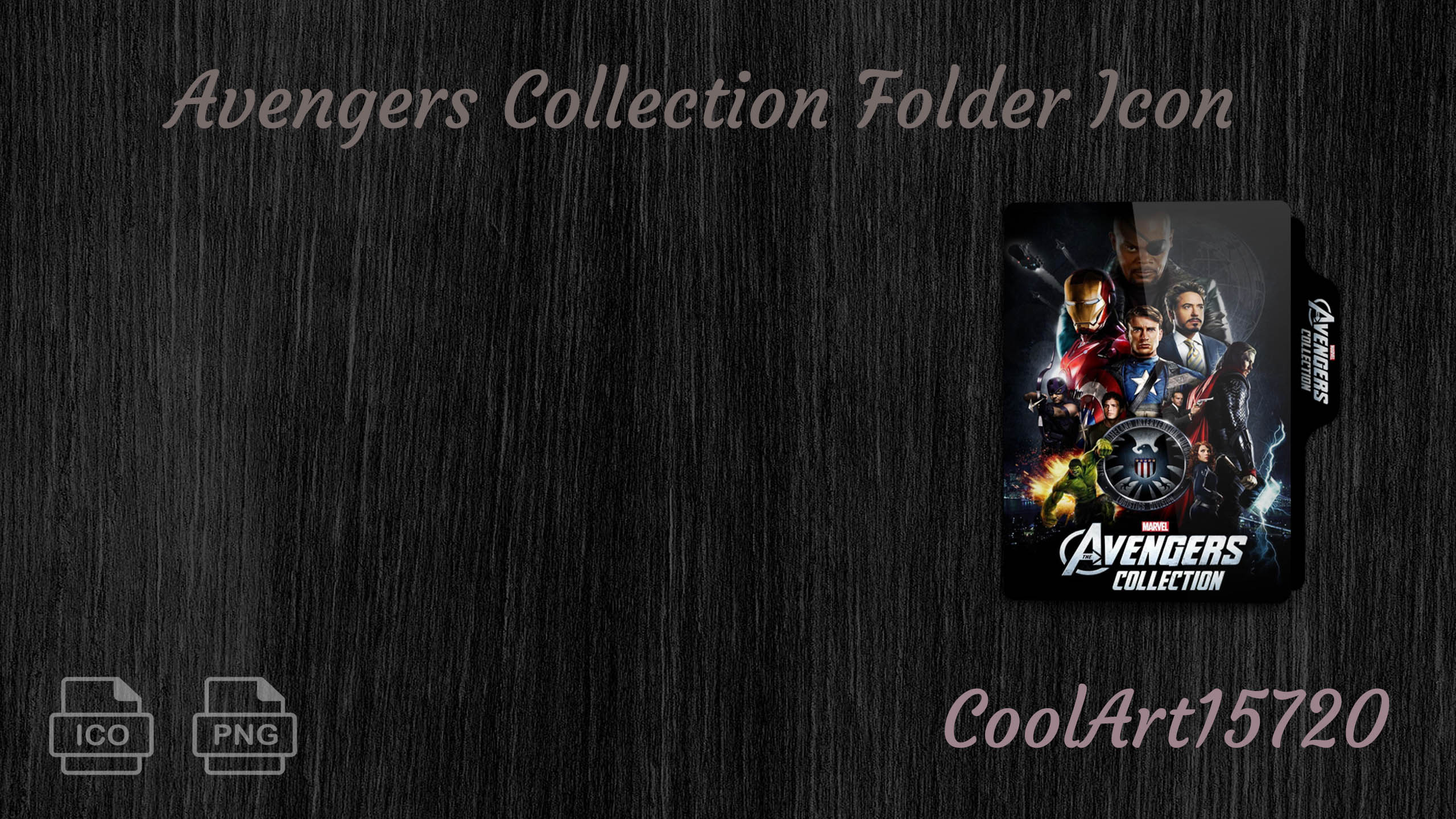 Avengers Collection Folder Icon by CoolArt15720 on DeviantArt